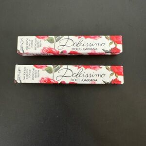 2 Dolce & Gabbana Dolcissimo Matte Lipstick Purple #12 NEW IN BOX Full Size AUTH